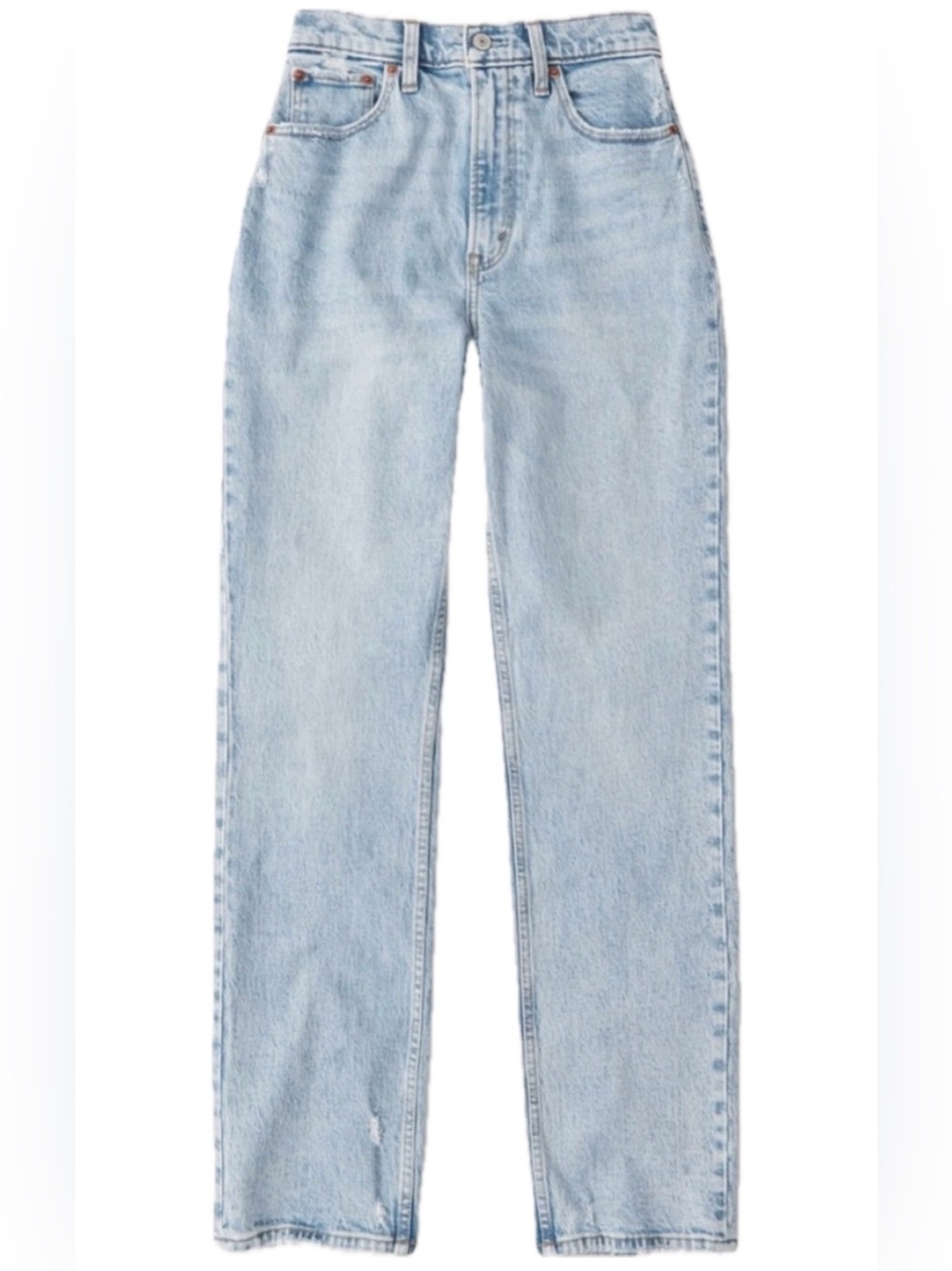 Abercrombie 25 0 curve love 90s straight ultra high rise jeans